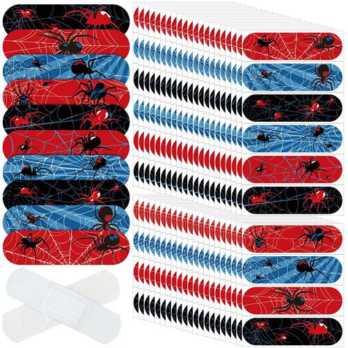 30/50pcs Cartoon Cute Spider Band Aid Wound Dressing Patch P