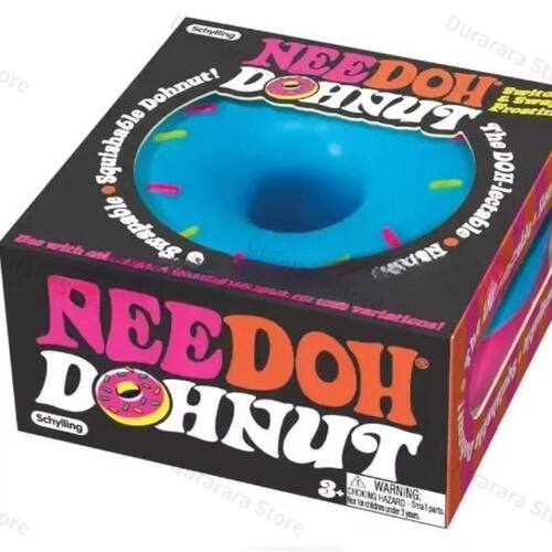 NeeDoh Dippin Dazzler Egg Donut prank stress relief toy soft
