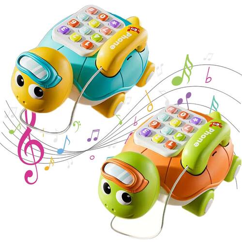 Multi-function Musical Turtle Crawling baby Toys For 6M+ Bab
