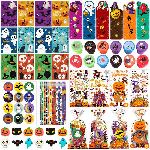 84pcs Halloween Stationery Gifts for Halloween Party Supplie