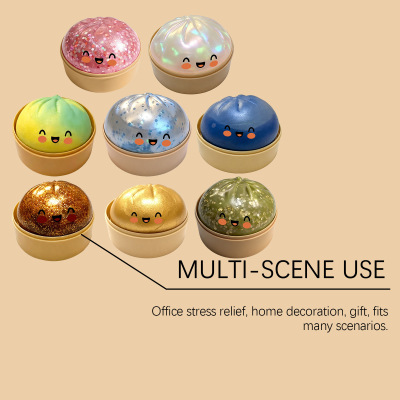 Steamed Stuffed Bun Kneading Music Kneading Toy Simulation M