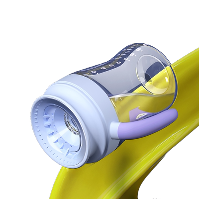 百岁漫记嘬口杯儿童学饮吸管杯