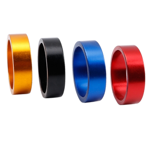 山地车自行车前叉垫圈/把立管垫圈/垫片/加高垫圈/28.6mm碗组配件