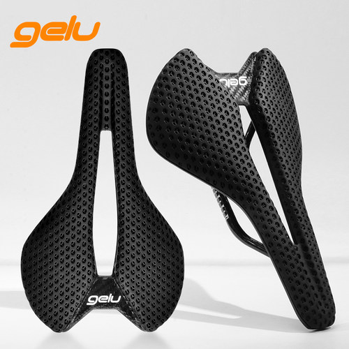 GELU碳纤维3D打印坐垫自行车坐包