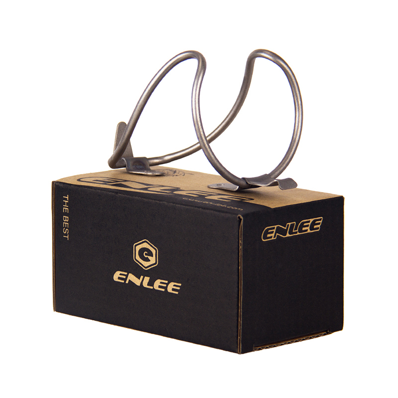 ENLEE钛合金水壶支架公路山地自行车水杯架空心钛管高强度超轻25G