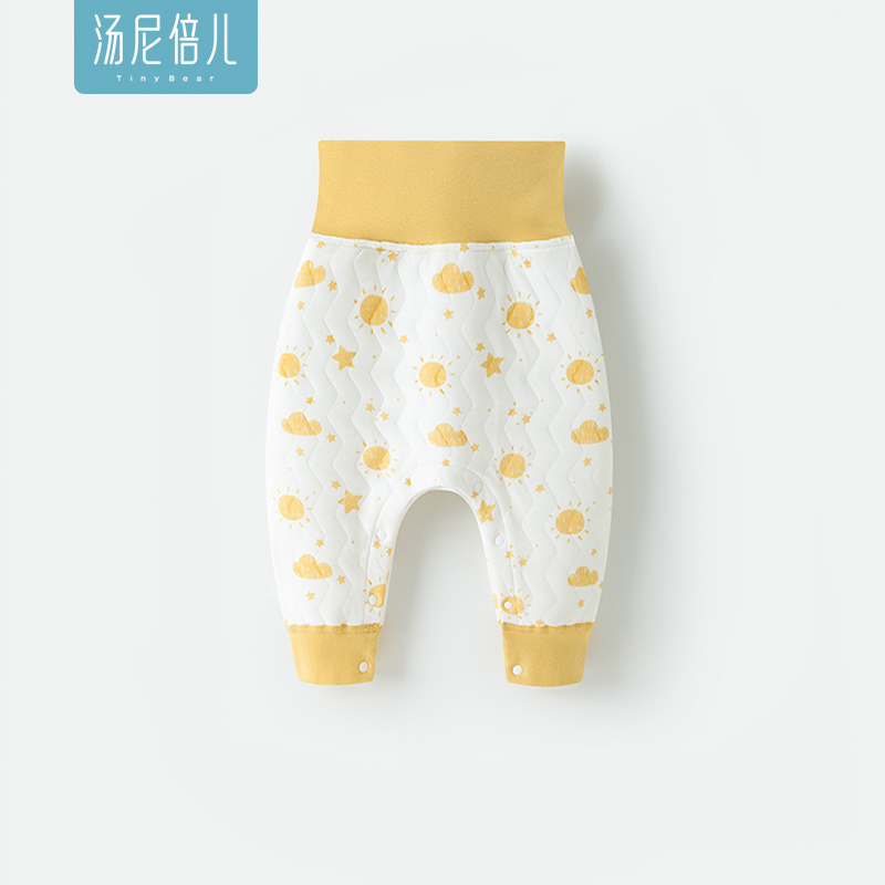 汤尼倍儿婴儿长裤子夹丝棉可开扣