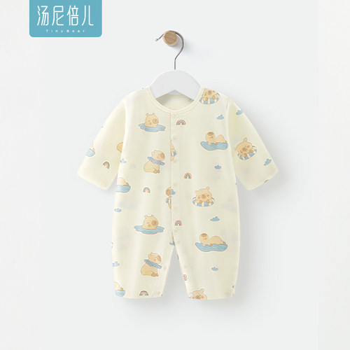 汤尼倍儿婴儿连体衣纯棉夏空调服
