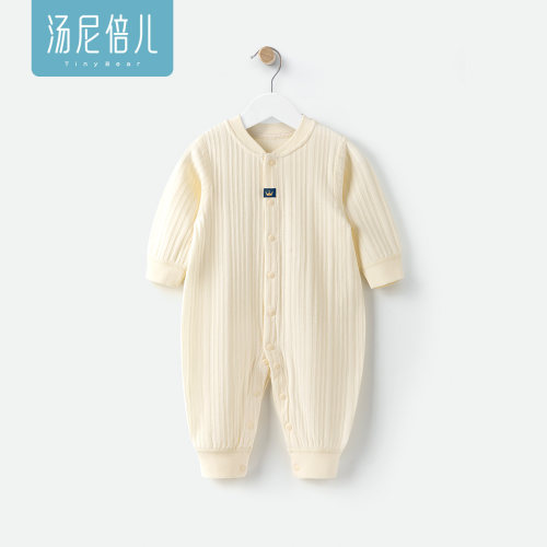 汤尼倍儿婴儿连体衣春秋纯棉衣服