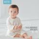 空调服烧花透气新生宝宝衣服哈衣 薄款 汤尼倍儿婴儿长袖 连体衣夏季