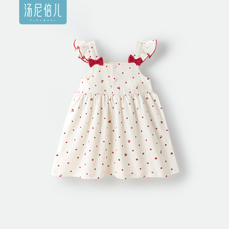 汤尼倍儿女宝宝纯棉夏季裙子