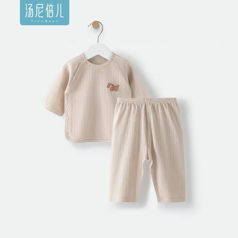 汤尼倍儿宝宝纯棉套装夏季七分袖图片