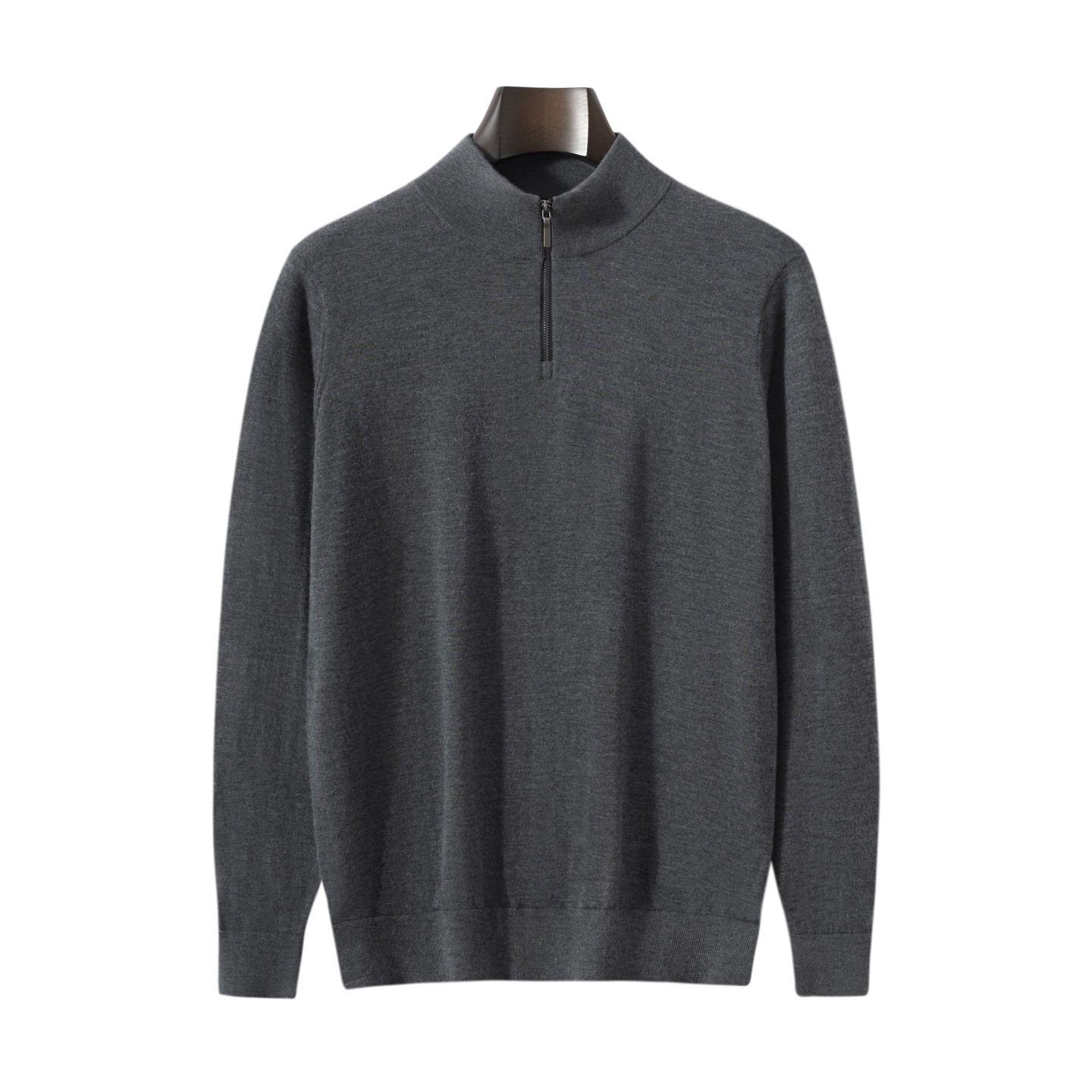 精纺100%纯山羊绒男士打底衫毛衣