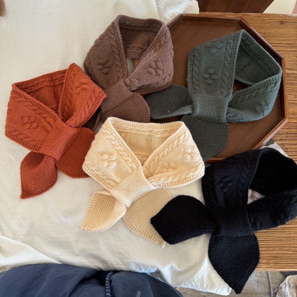 狗狗围巾小中型犬宠物猫咪围脖针织韩版脖圈保暖冬季柴犬柯基法斗