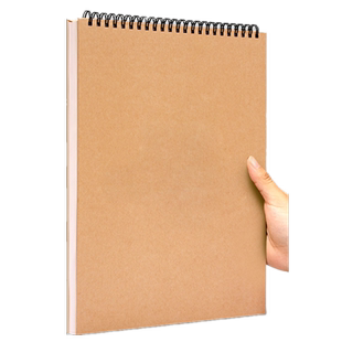 元浩A4素描本美术生专用加厚速写本8K学生用幼儿园16K画画本空白A3初学者儿童手绘A5八开32K线圈4K侧翻横翻