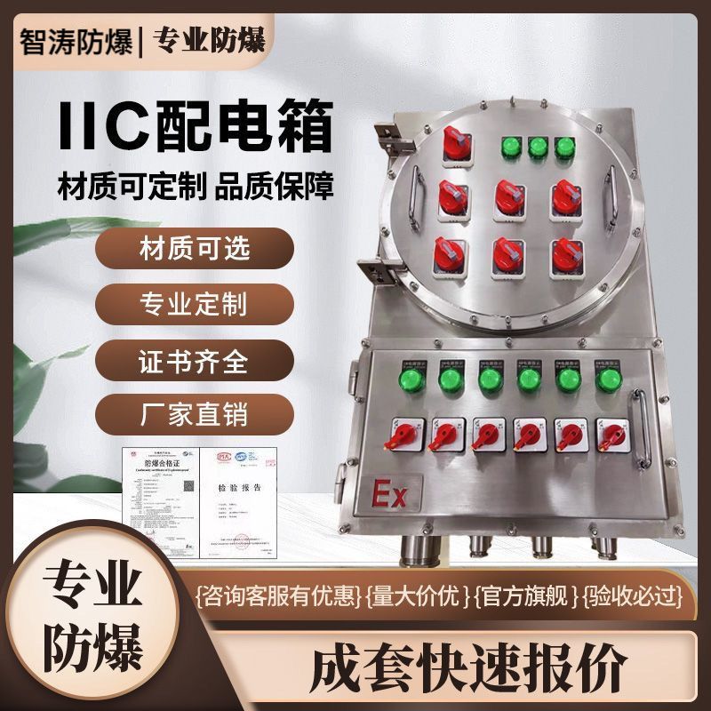 304不锈钢防爆配电箱动力控制箱插销检修箱接线端子箱照明箱防暴