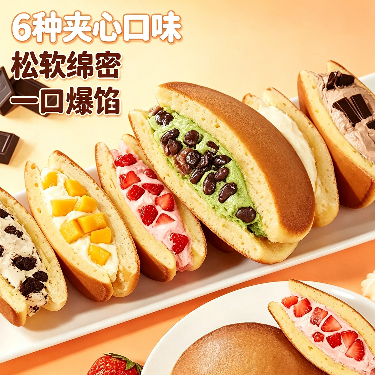 碧翠园铜锣烧松软绵密好吃