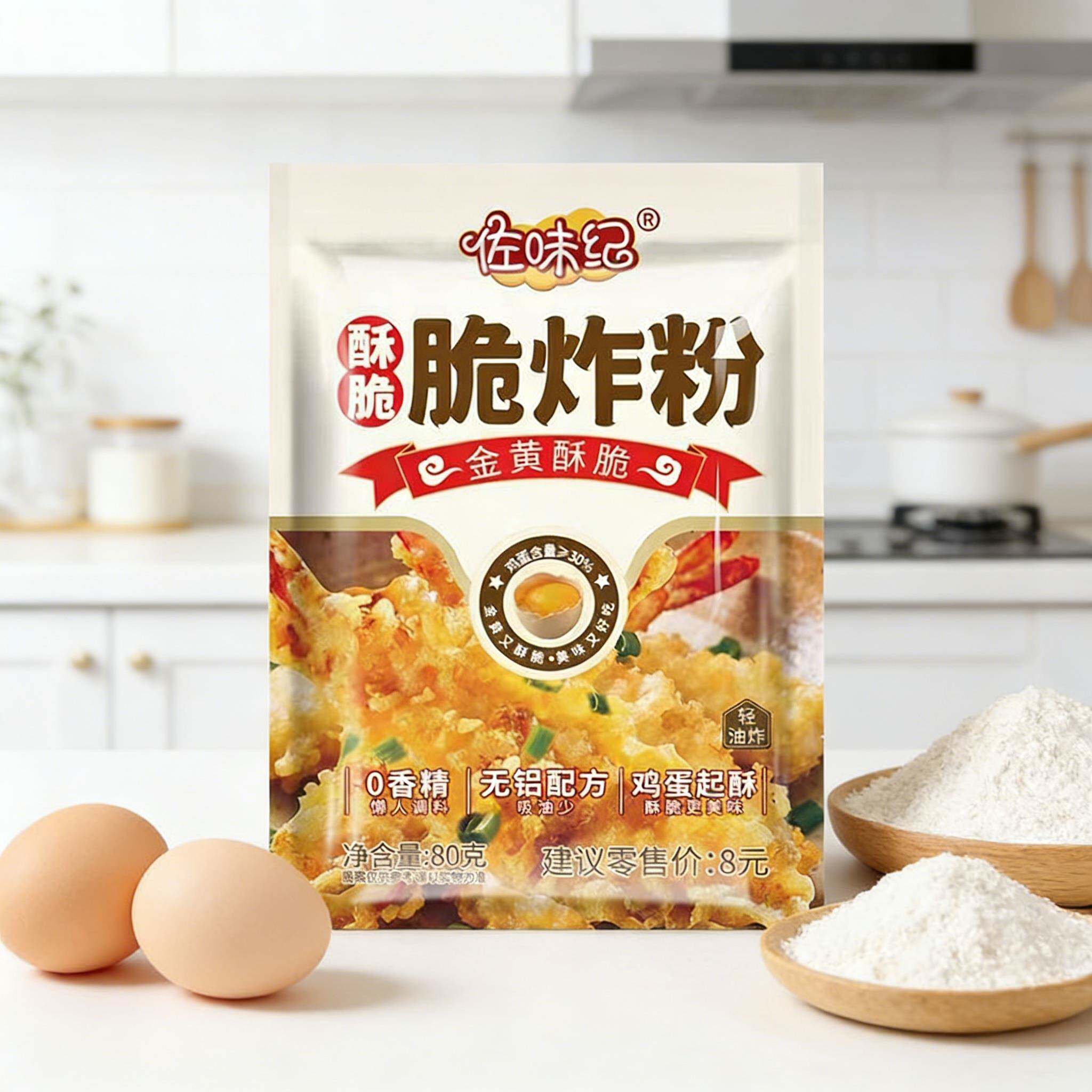 佐味纪脆炸粉香酥裹粉乍炸罗卜丸子藕夹蔬菜炸藕合炸小酥肉家用粉