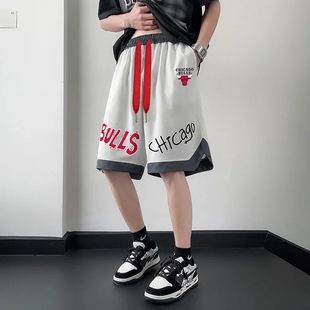 Oversize Let Summer Trendy Male Men Basketball Casual Shorts