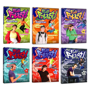 原版进口 Full Blast A1.1级别 MM出版社初中小学生英语教科书欧盟共同语言框架CEFR 赠音频在线学习中心白板软件