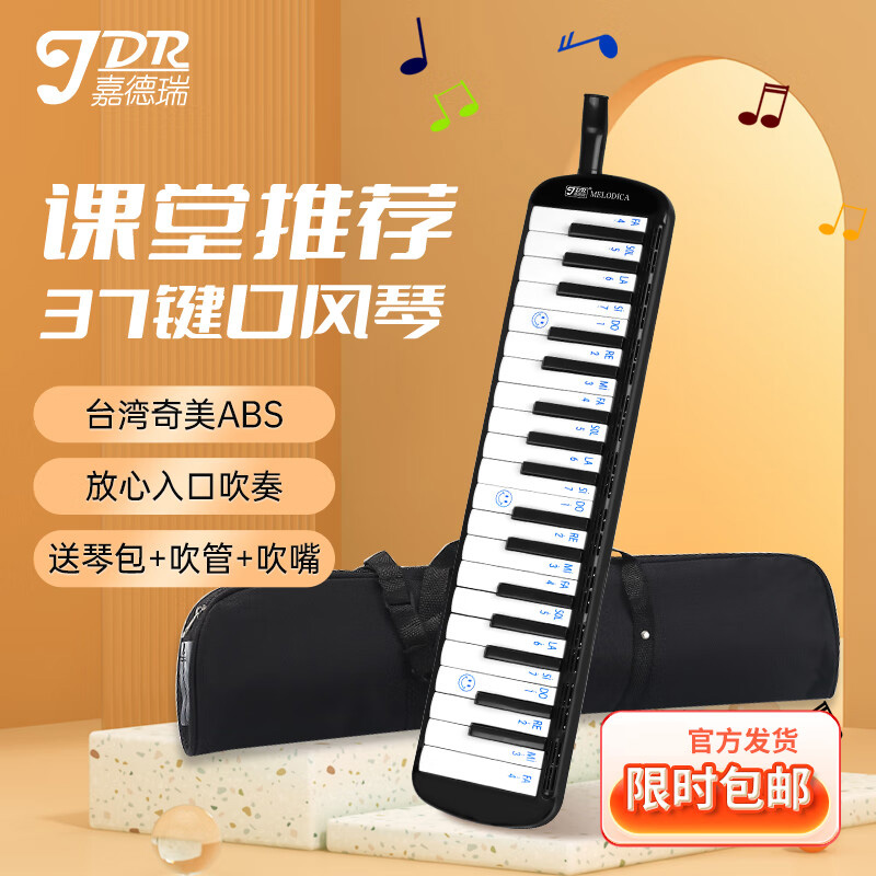 嘉德瑞JDR口风琴37键小学生教学儿童初学成