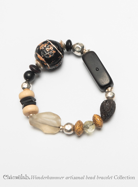 奇虚乐Chicxūlab 度量者The Measurer 陨石玻璃 多宝手串