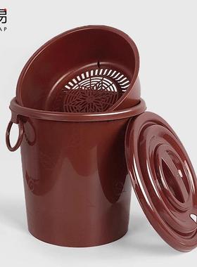 茶桶A1pq801-茶渣桶茶水桶过滤垃圾茶道工具茶台废水桶功夫茶