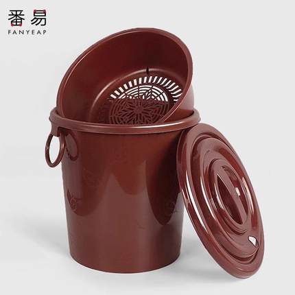 茶桶A1pn001-茶渣桶茶水桶过滤垃圾茶道工具茶台废水桶功夫茶