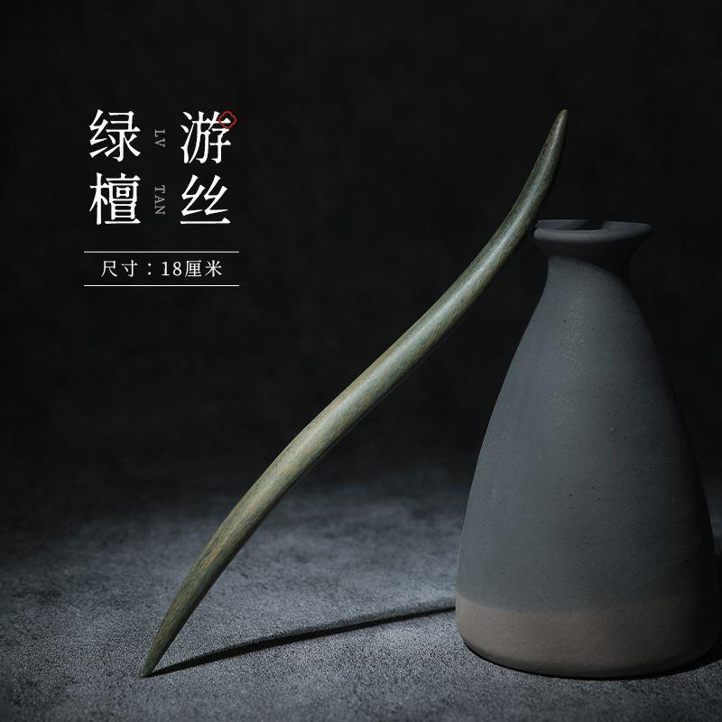 檀木发簪现代简约木质古风簪子高级感盘发新中式发张钗子女簪