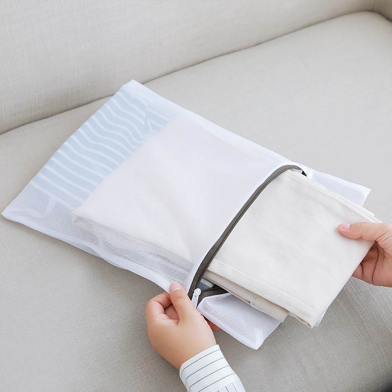 洗衣袋洗衣机专用防变形打结洗衣网袋洗护袋家用拉链洗内衣的网兜