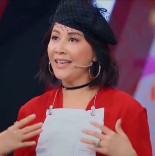 王牌对王牌刘嘉玲同款项链夹子简约时尚潮流纸巾餐巾围兜夹饰品潮