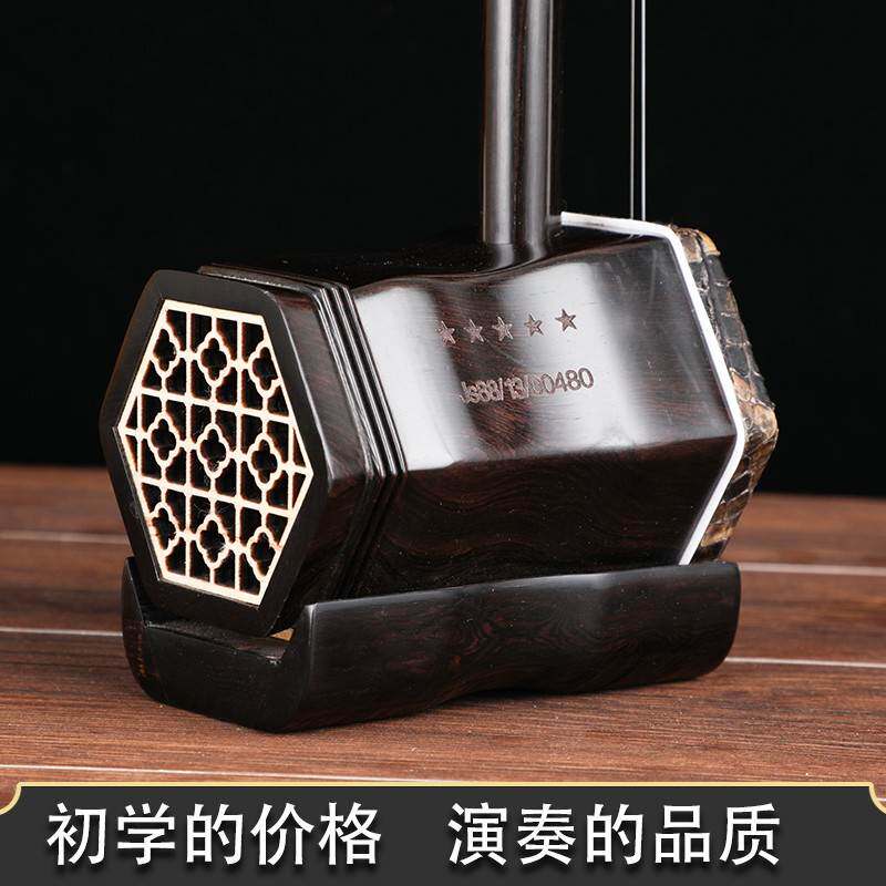 黑檀木专业演奏二胡厂家直销学生初学中老年人演奏型音量大