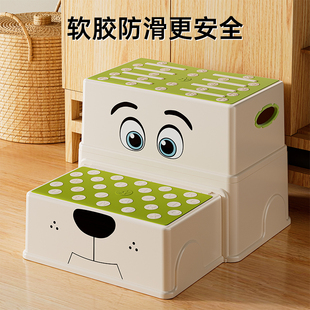 儿童垫脚凳宝宝洗手台阶凳刷牙洗脸阶梯马桶脚踏小孩洗漱台踩脚凳