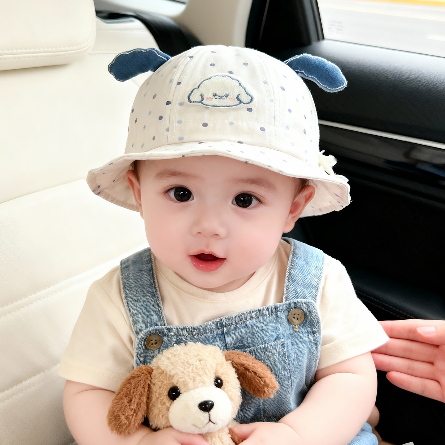 婴儿帽子春秋季薄款宝宝渔夫帽男婴幼儿遮阳帽防晒帽太阳帽新款小,童装/婴儿装/亲子装,帽子,淘宝优惠券,粉丝福利购,淘宝优惠卷