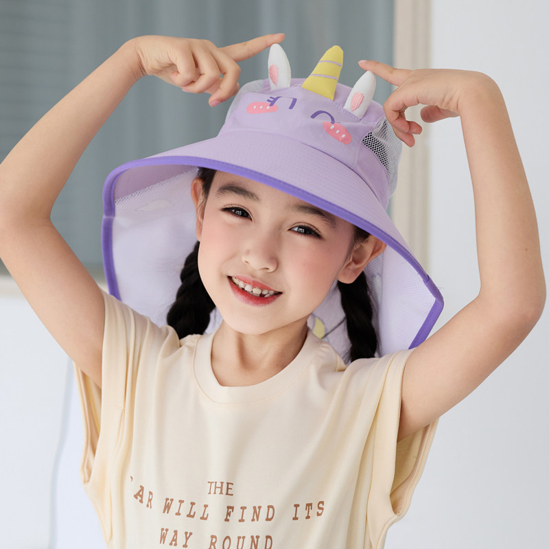 儿童帽子夏季遮阳帽宝宝防晒帽女童大帽檐渔夫帽女孩太阳帽沙滩帽,童装/婴儿装/亲子装,帽子,淘宝优惠券,粉丝福利购,淘宝优惠卷