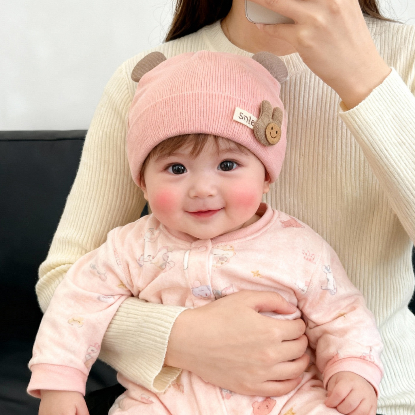 婴儿帽子秋冬季宝宝女胎帽护囟门帽洋气冬季护耳帽婴幼儿新款保暖,童装/婴儿装/亲子装,帽子,淘宝优惠券,粉丝福利购,淘宝优惠卷