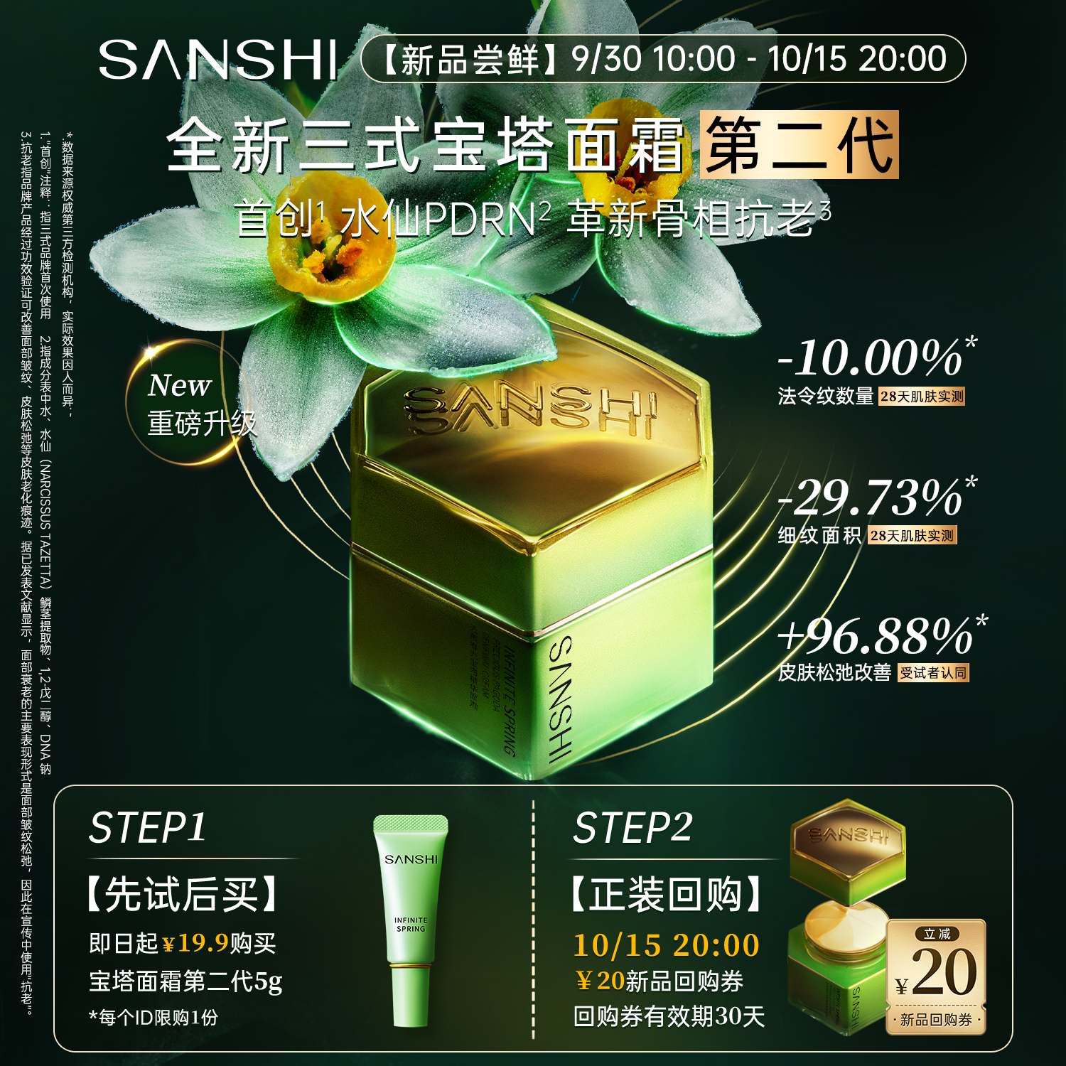 三式第二代宝塔面霜5g