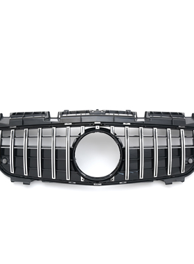 适用于SLC中网SL改装件SLK满天星GT款R级AMG标R231黑色格栅前网