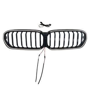 适配宝马5系发光中网i530LED中网525i改装 G30格栅 F10带灯G60MG38