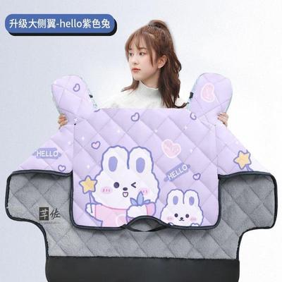 电动车挡风被冬季2025新款男女通用双面防水加绒加厚保暖防风防寒