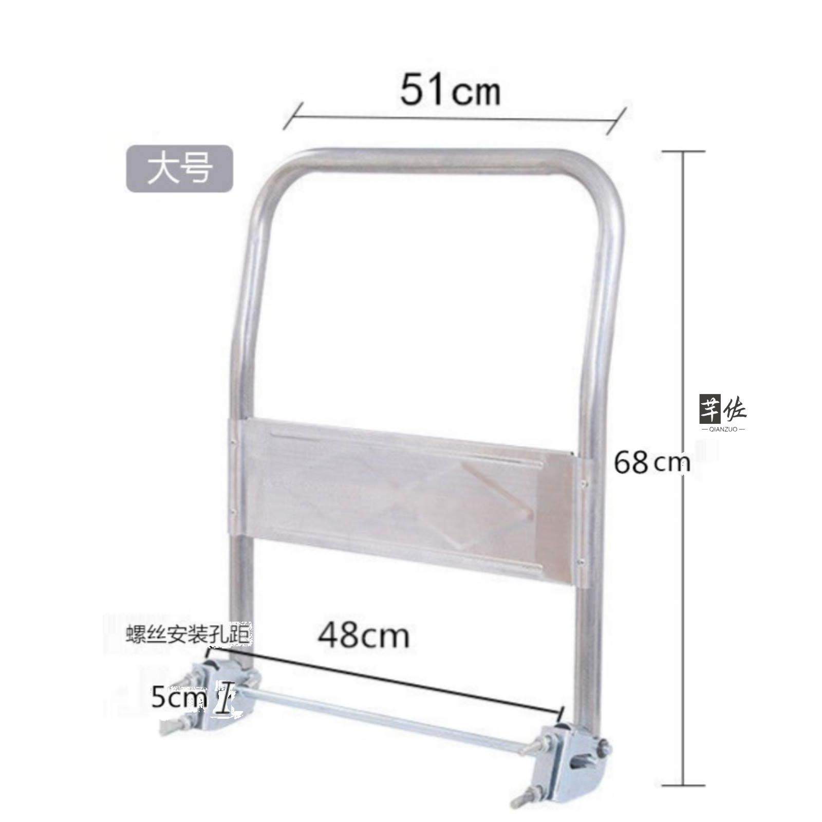 折叠把手扶手加厚手柄拉手平板车拖把塑料手推推车把小车拉杆配件