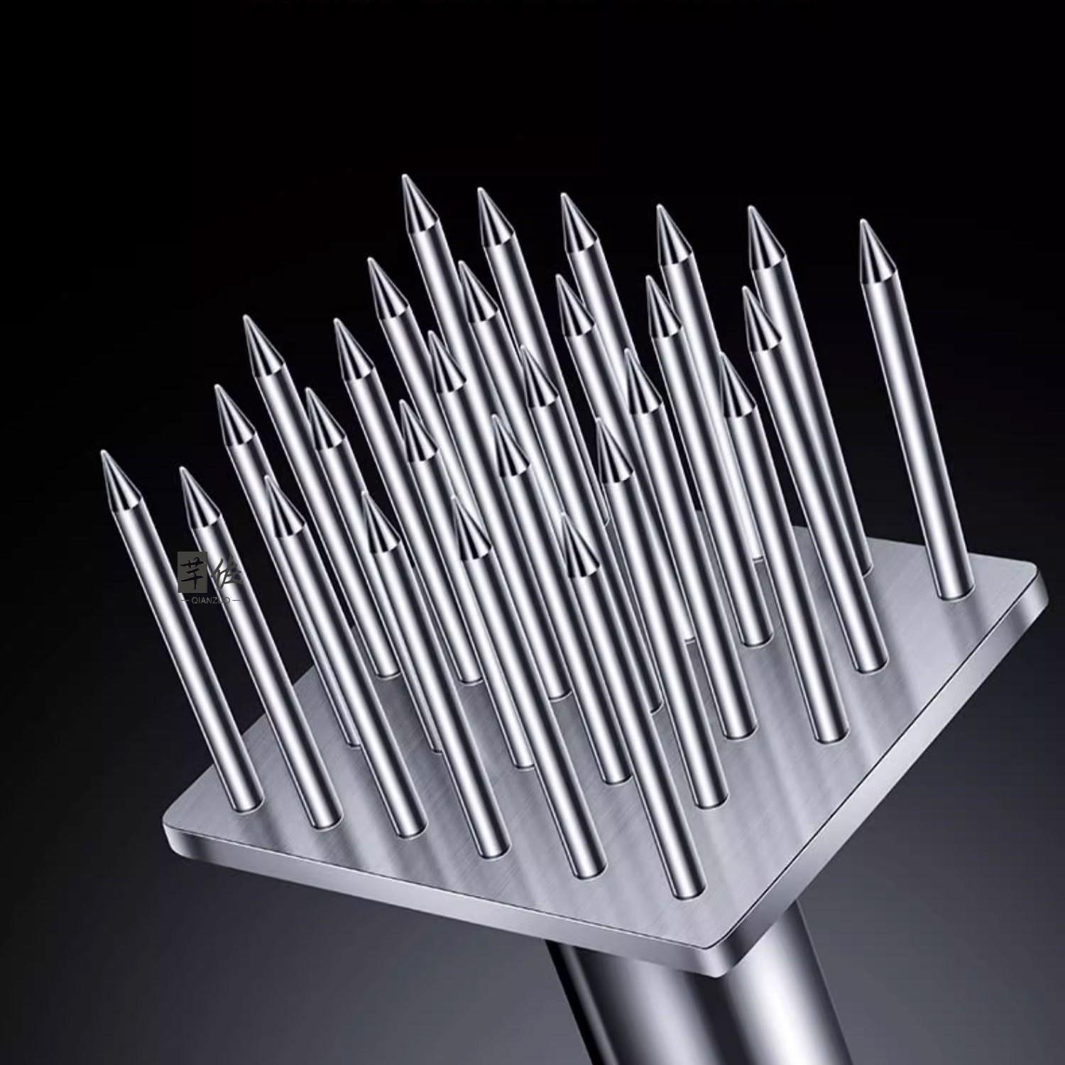 304不锈钢钉猪皮插猪肉锤扣肉针肉插松肉器烧肉插叉钢钉插肉叉