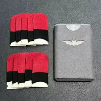 Черный и красный двойной палец набор 10 кусочков + новый очиститель