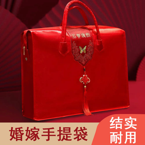 禾服收纳袋结婚好物正红色