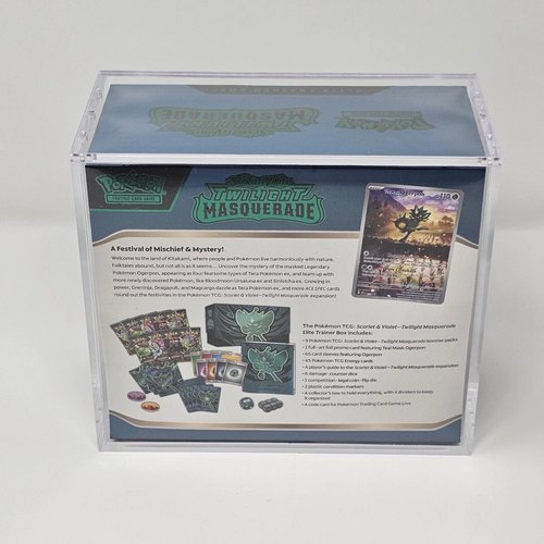 Pokemon完美适配的宝可梦精英训练者收纳盒 - 磁性盖 - ETB