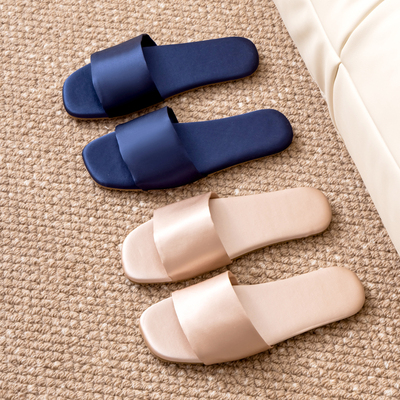 真丝拖鞋女士夏季家居室内软底