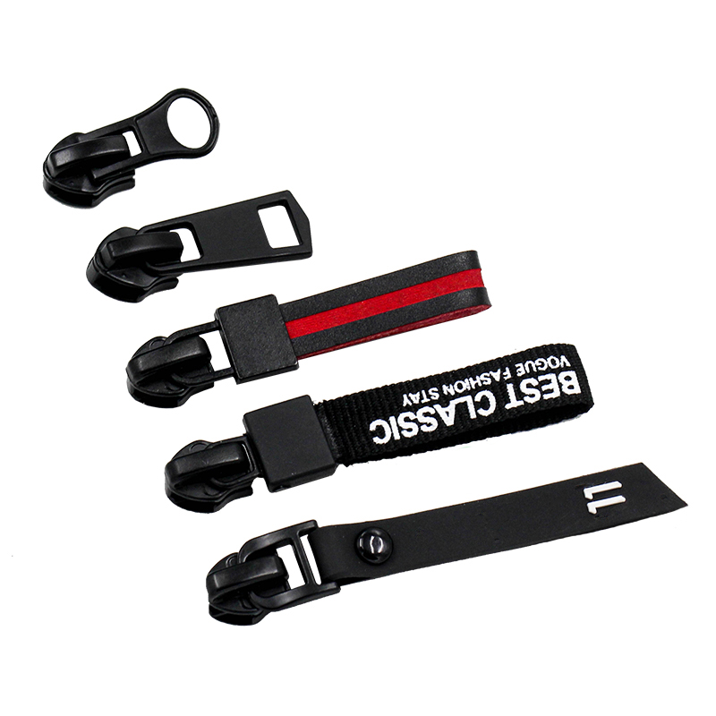 拉链头配件5号7号通用尼龙反装加厚金属拉头冲锋衣外套防水拉锁头