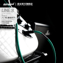 samgool 吉他降噪线演出连接6.5音频森谷电声乐器贝司箱琴子10米