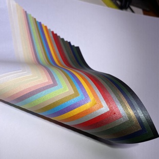 120g珠光单面混装长方形正方形金属色系纸手工DIY折纸剪纸幼儿园