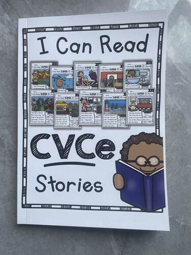 点读版I Can Read CVCe Stories自然拼读短文阅读理 30 篇小故事