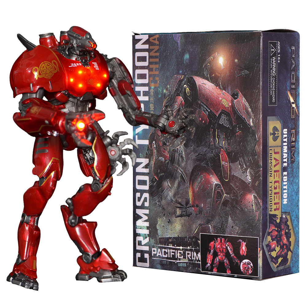 环太平洋中国机甲暴风赤红手办